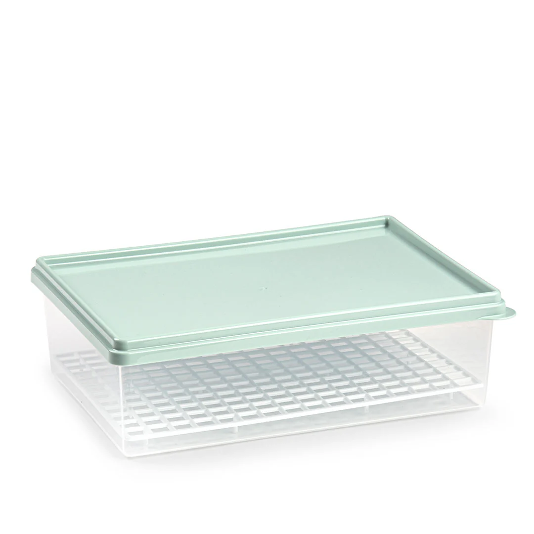 Fiambreras Fresh con rejilla 2L marron - Imagen 3