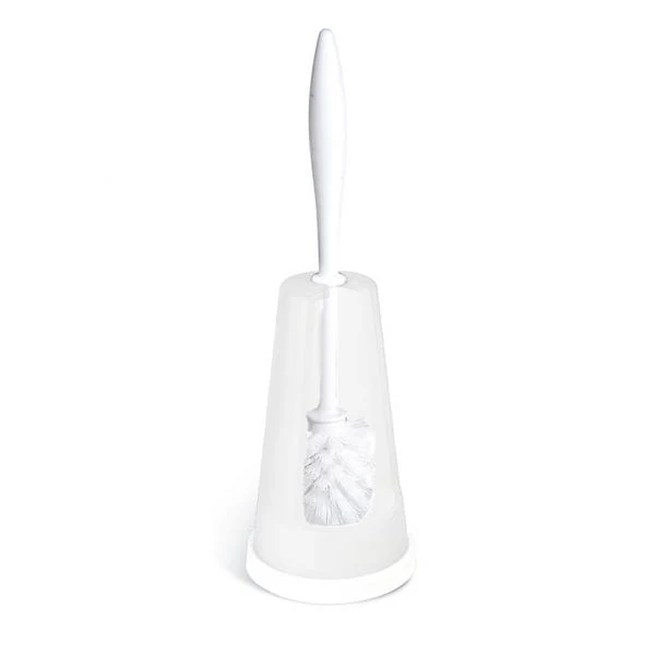 Escobillero alto de Baño plastico gris - Imagen 3