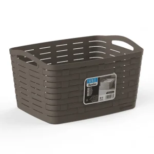 Cesta mediana 22L serie BAMBOO basalto