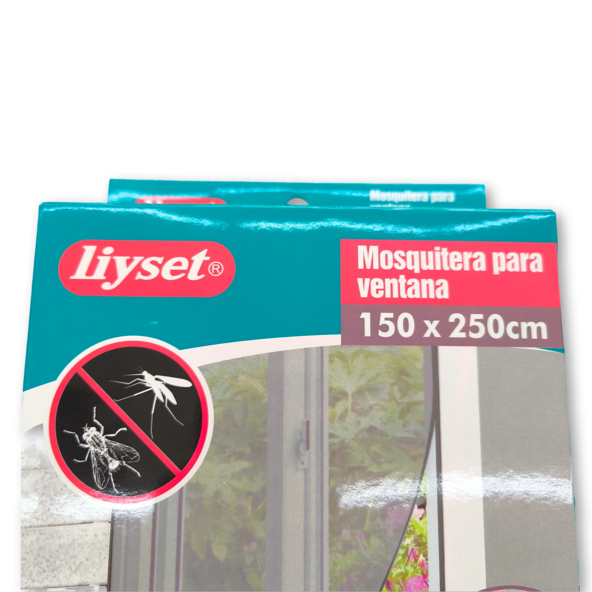 Mosquitera para ventana de 150*250cm gris - Imagen 5