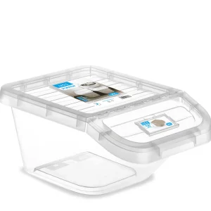Cubo Almacenaje Store box 20L transparente