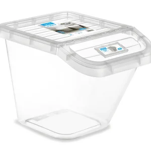 Cubo Almacenaje Store box 30L transparente