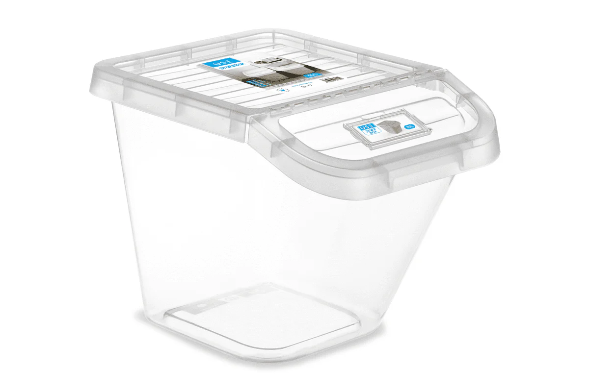 Cubo Almacenaje Store box 30L blanco roto - Imagen 2