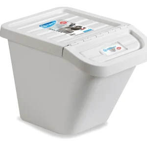 Cubo Almacenaje Store box 30L blanco roto