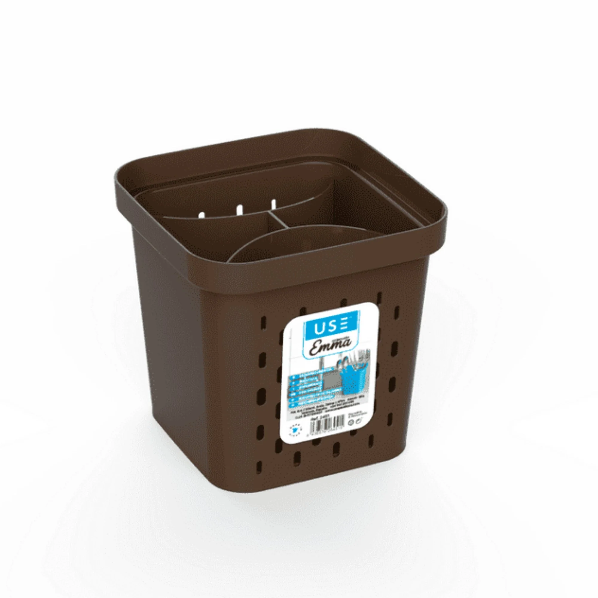 Escurrecubiertos Cuadrado Emma basalto - Imagen 3