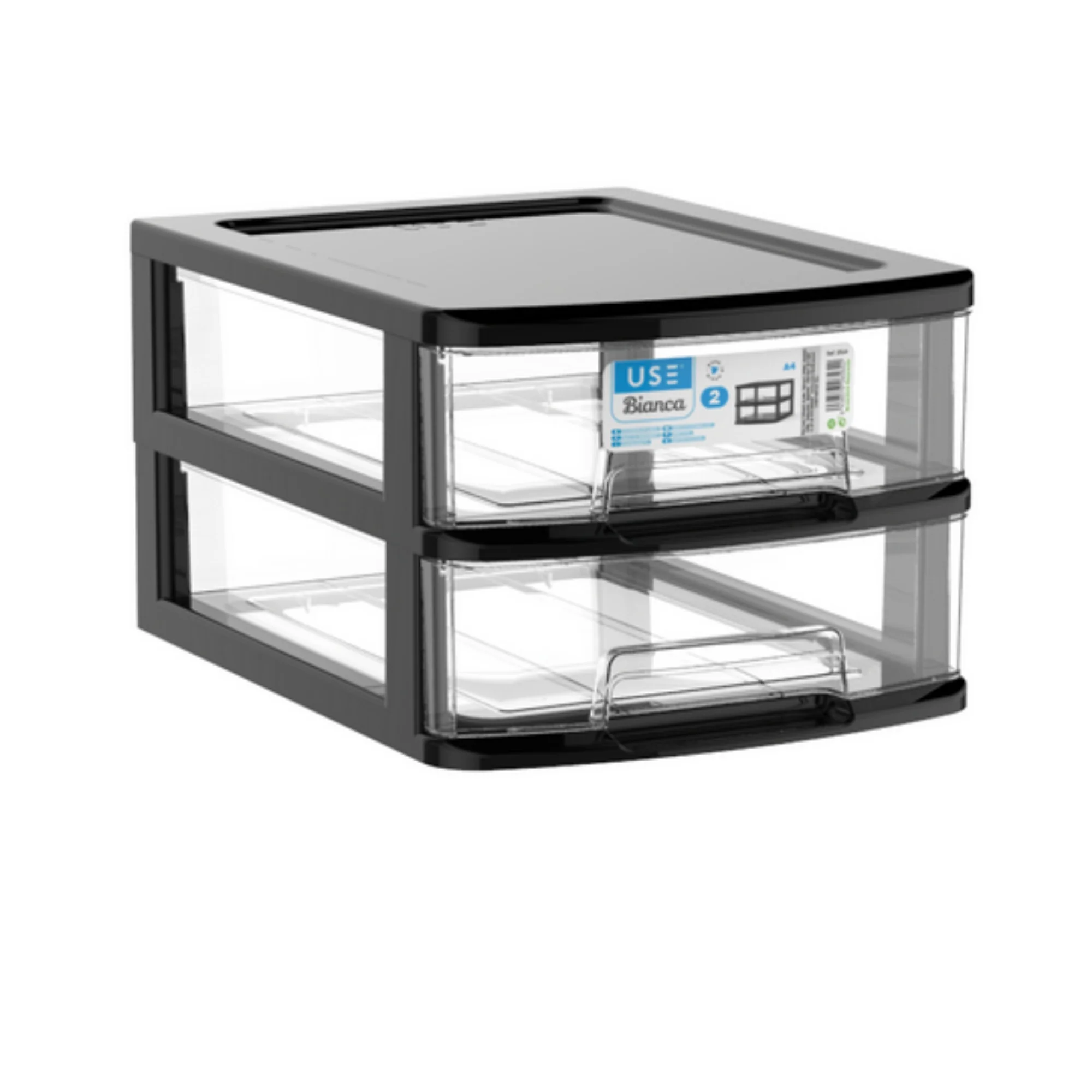 Cajonera A4 Bianca 2 Cajones blanco - Imagen 2