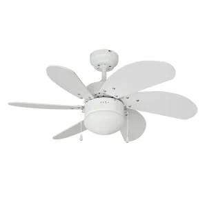 Ventilador de techo con luz Aral Ø76cm