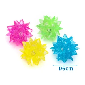 Juguete TPR luminoso D6cm (el color es aleatorio)
