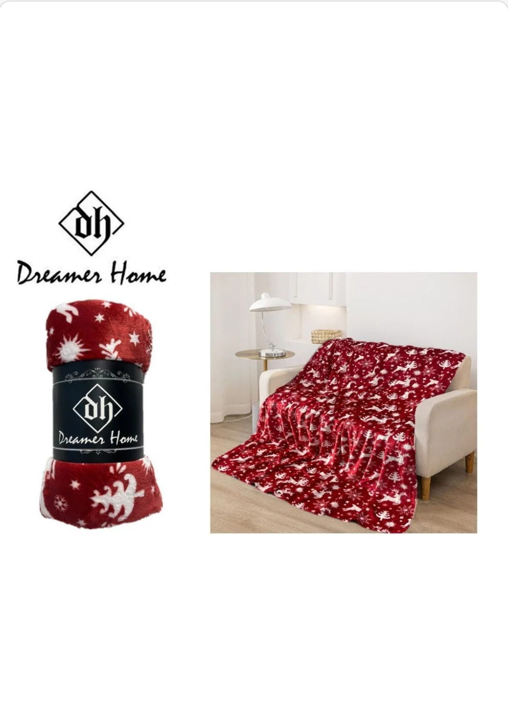 Manta beige 130x160cm - Imagen 9