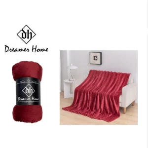 Manta granate 160x220cm