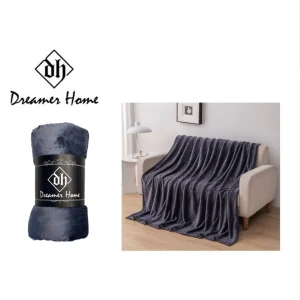 Manta azul niebla 130x160cm