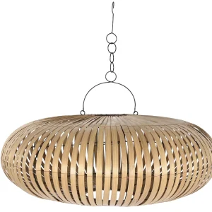 Pantalla bambu 80*80*33cm techo natural