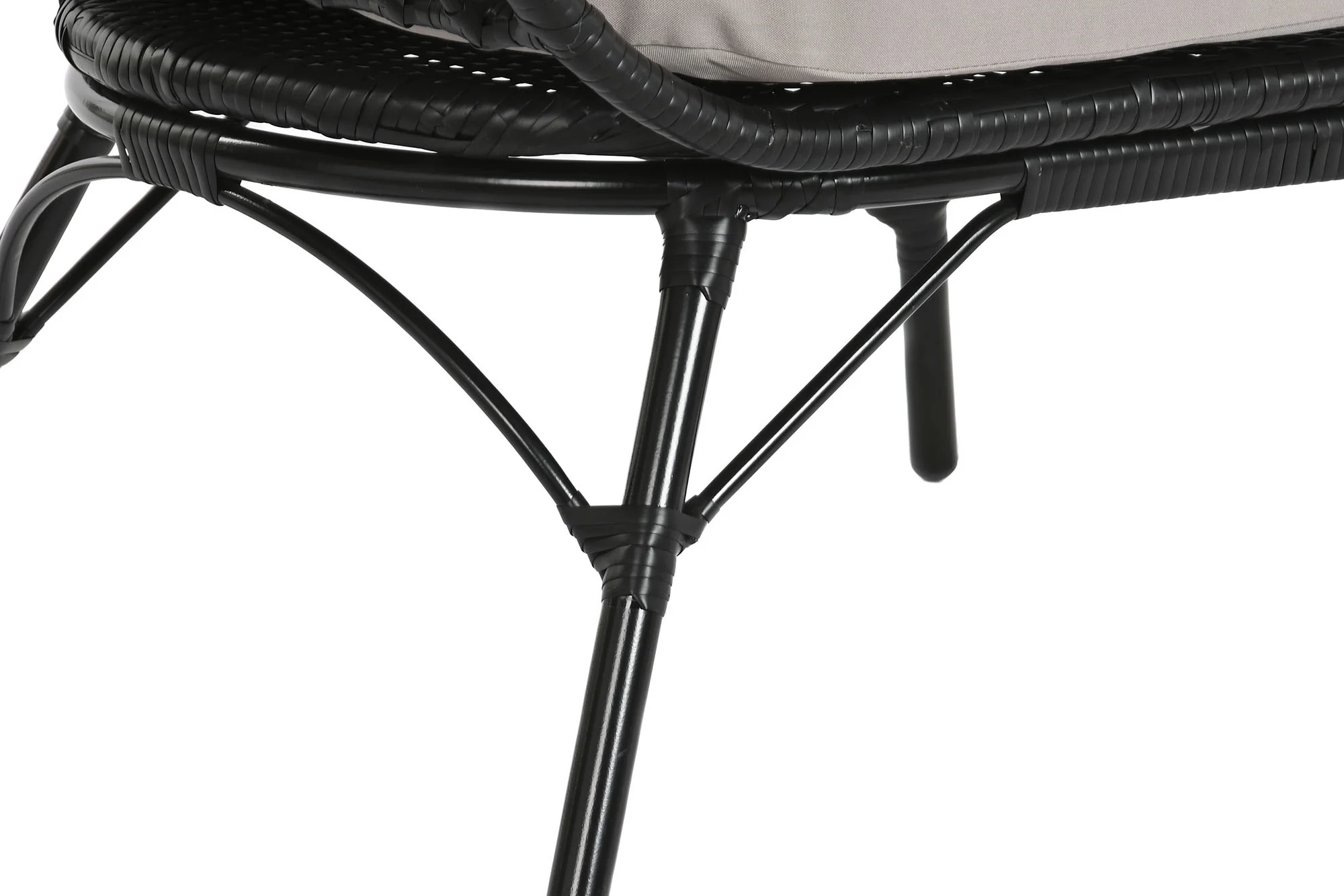 Sillon ratan sintetico metal 99*71*147cm - Imagen 6