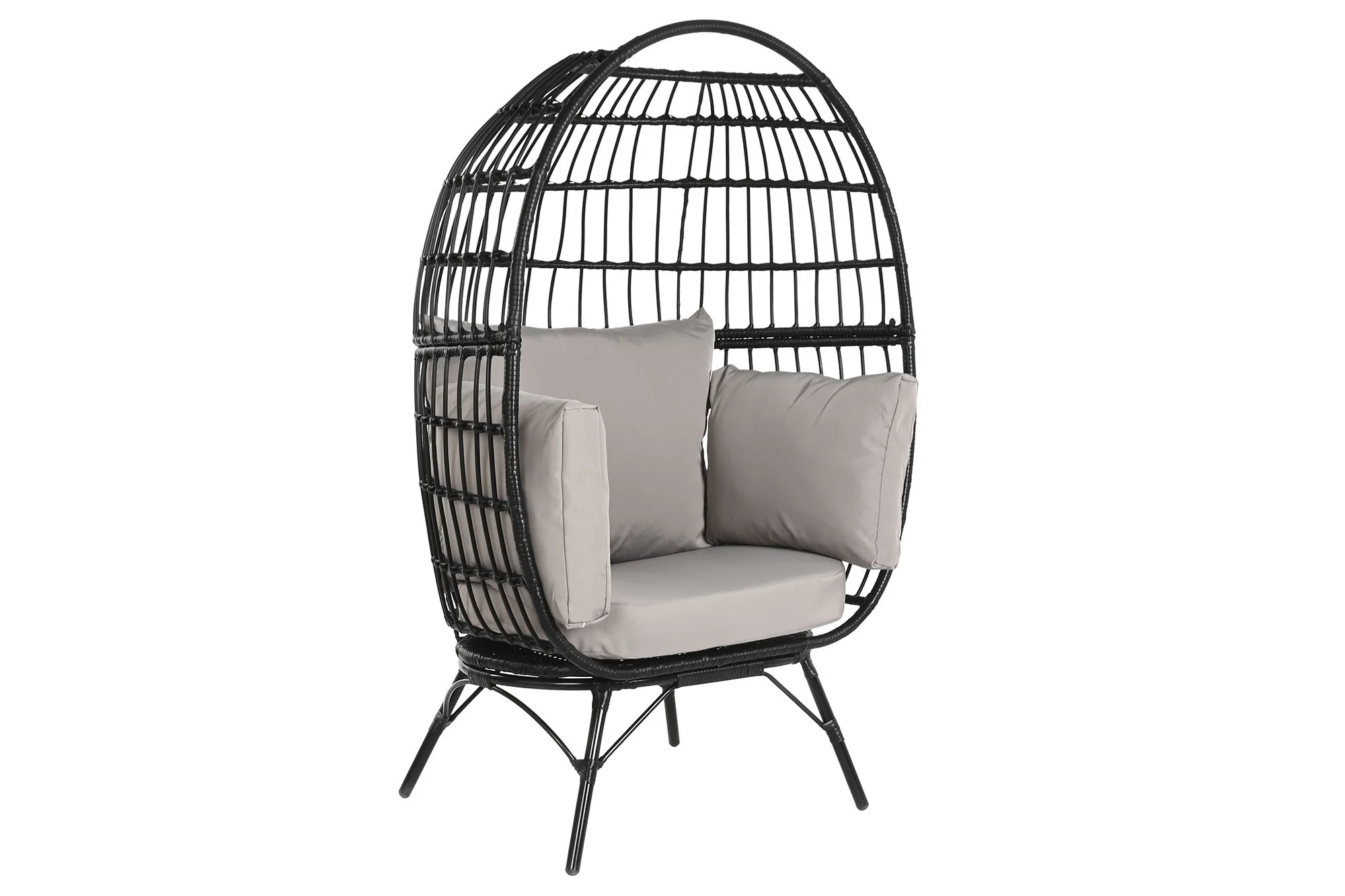 Sillon ratan sintetico metal 99*71*147cm - Imagen 8