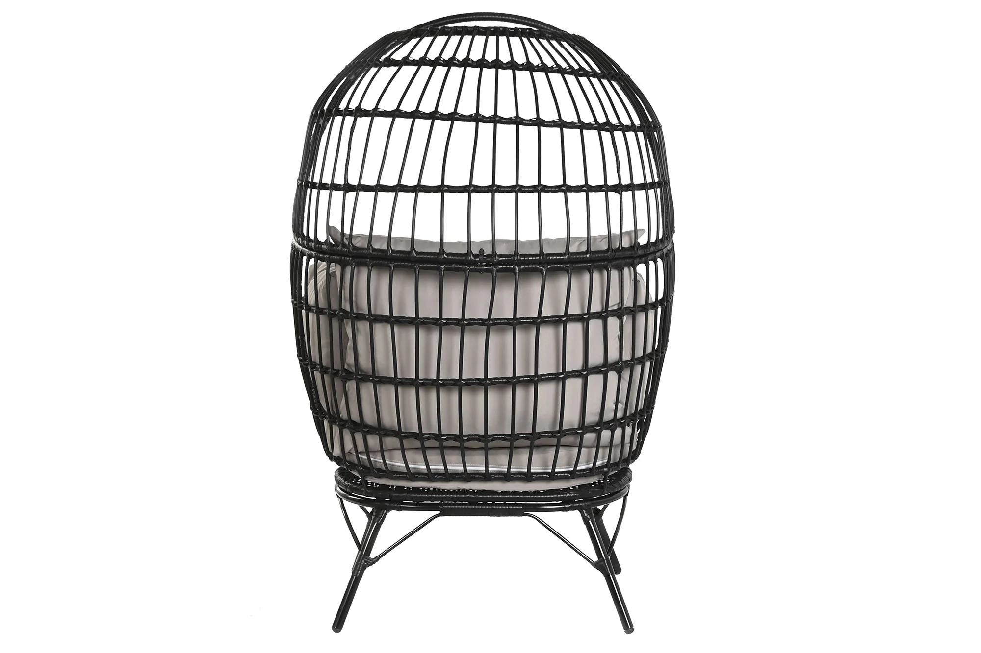 Sillon ratan sintetico metal 99*71*147cm - Imagen 9