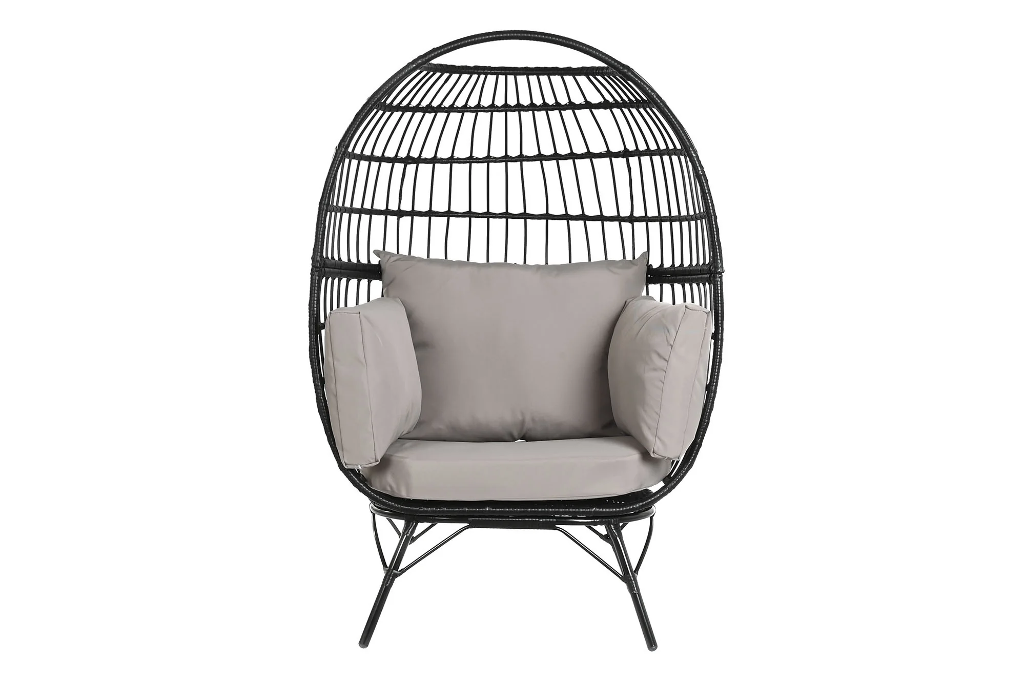 Sillon ratan sintetico metal 99*71*147cm - Imagen 9