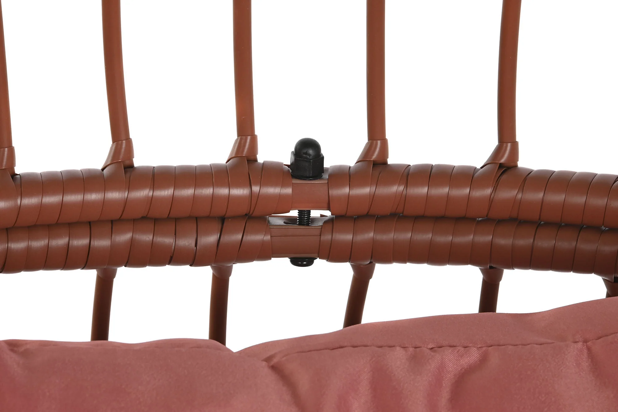 Sillon ratan sintetico metal 99*71*147cm - Imagen 4