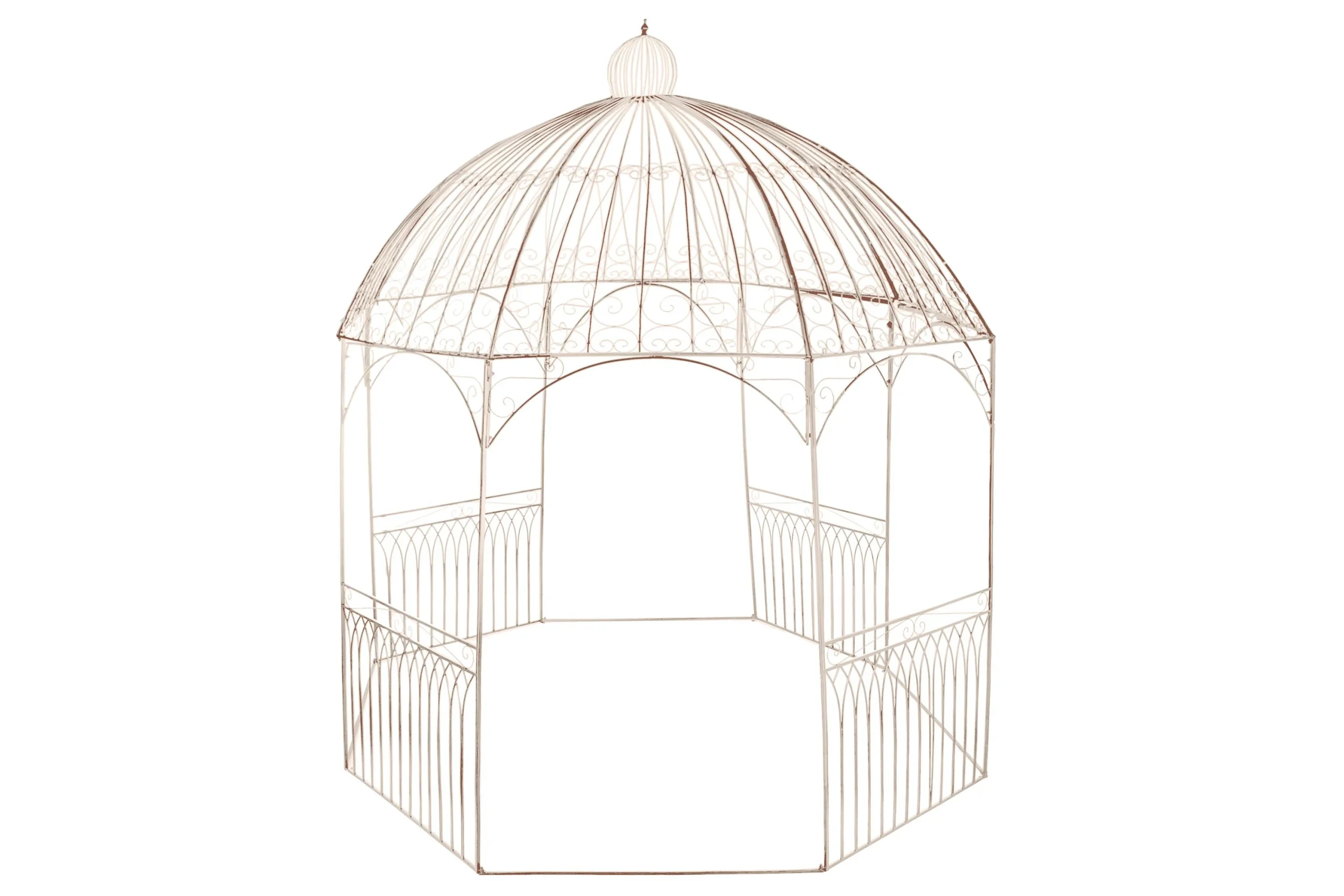 Pergola hierro 304*304*332cm cenador negro - Imagen 5