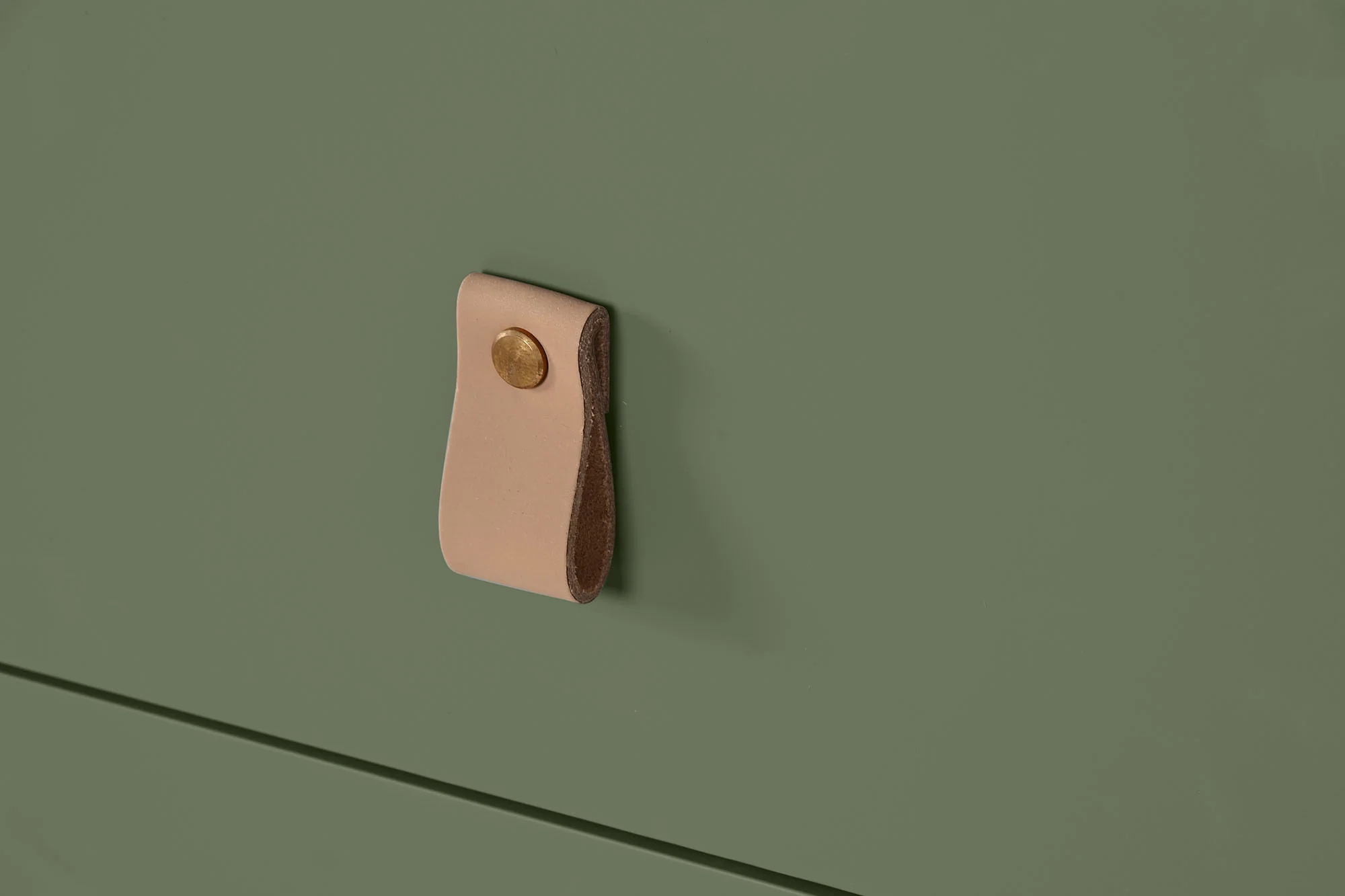 Comoda mdf pu 120*40*75cm verde - Imagen 5