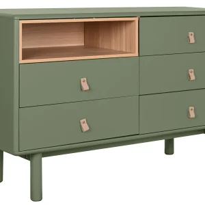 Comoda mdf pu 120*40*75cm verde