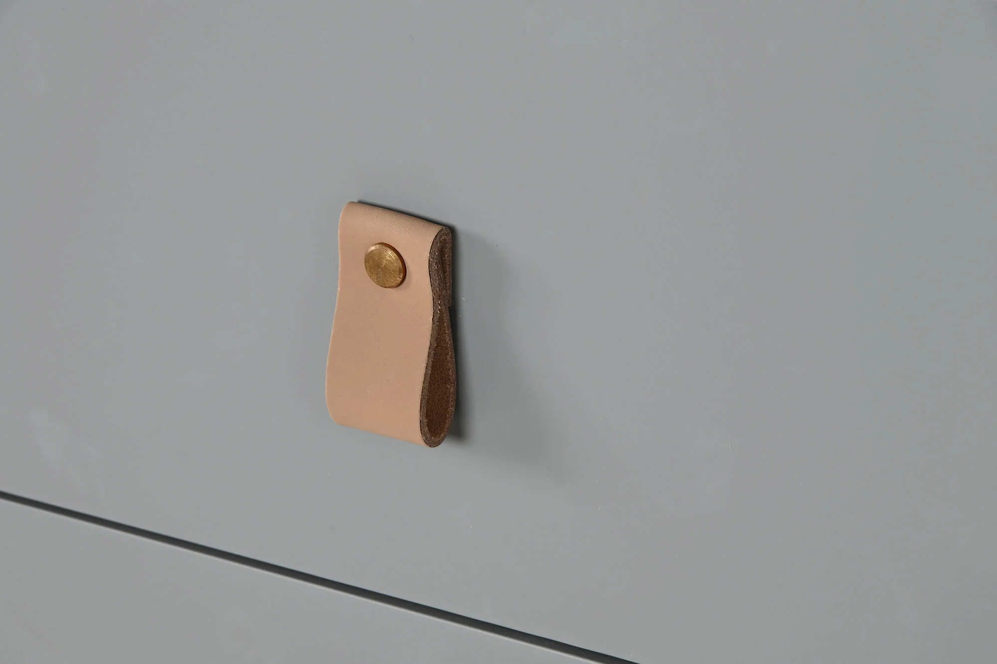 Comoda mdf pu 120*40*75cm gris - Imagen 5