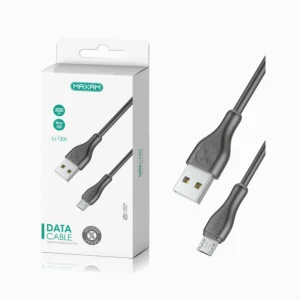 Cable micro usb negro 2A 3m