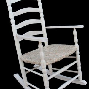 Mecedora respaldo cuatro tablas