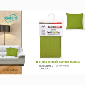 Funda de cojin fantasy verde 45*45cm
