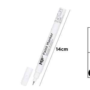 Marcador de pintura blanco punta fina 0.7mm ( + colores )