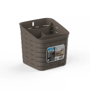 Escurrecubiertos Cuadrado Bamboo basalto